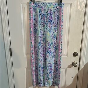 Lilly Pulitzer Floral Pants